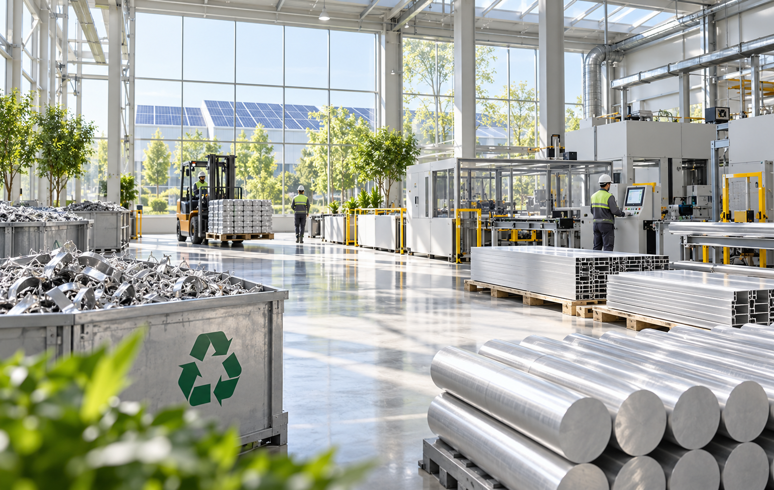 Industrial manufacturing workshop